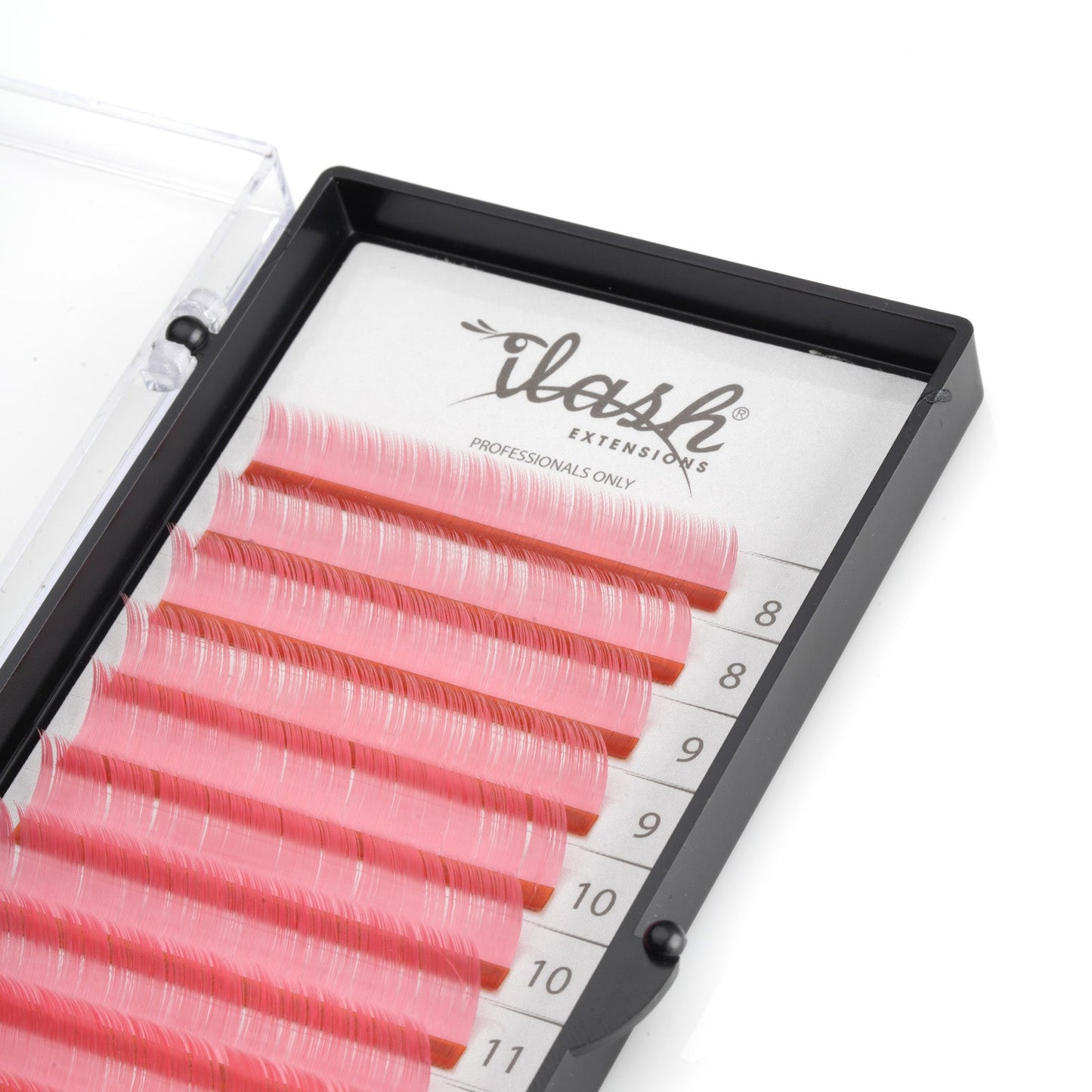 Lashes in Color C 0.07 Mix lengths (12 Rows)