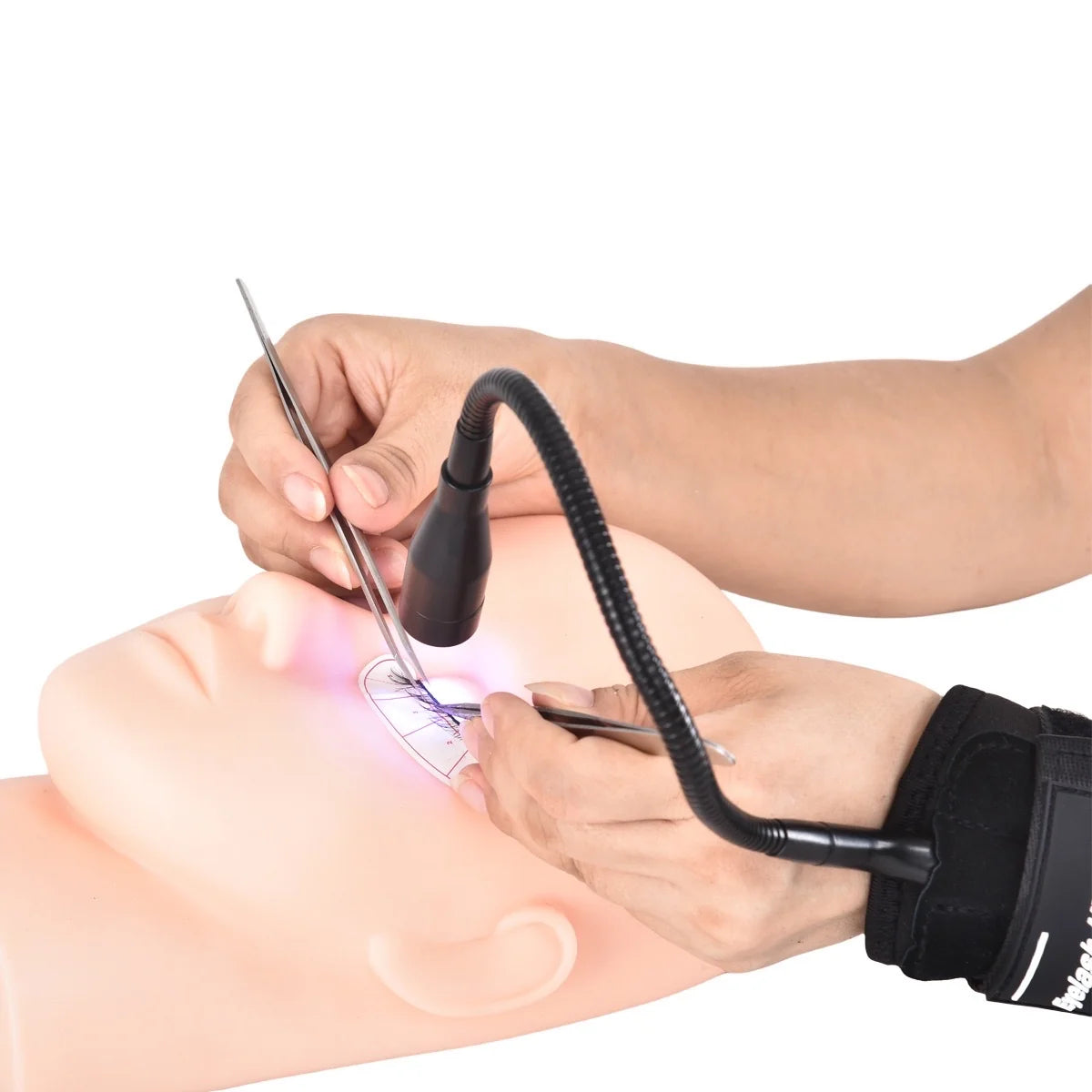 UV Lash Adhesive light for wrist or tweezer